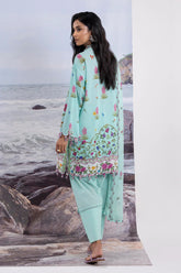 Unstitched Lawn 3 Piece Suit